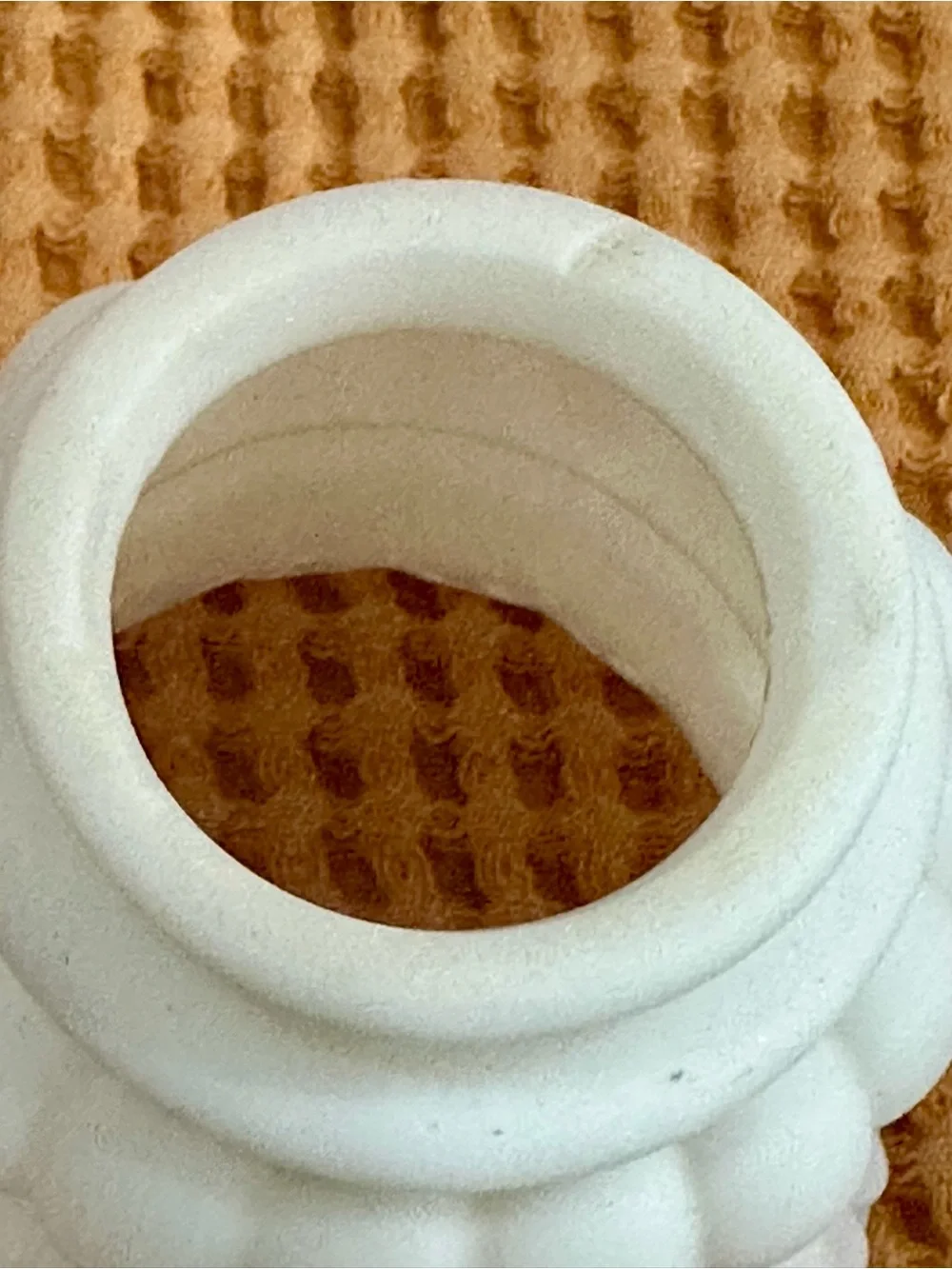 White Decorative Milk Glass Shade - Classic Fluted Design - Picture 8 of 9
